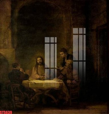 File in trần Tranh sơn dầu phương tây tổng hợp STS639 (bản gốc 3D) sống động