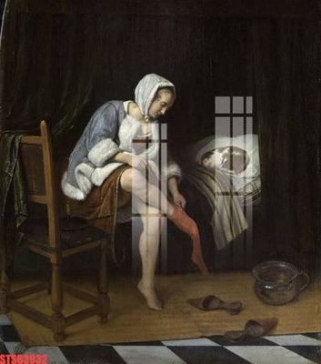 File gốc Tranh sơn dầu phương tây tổng hợp STS63932 (in ấn) màu sắc trung thực