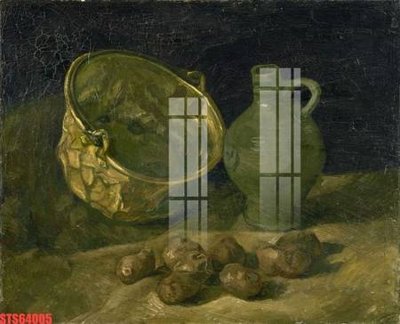 File ảnh Tranh sơn dầu phương tây tổng hợp STS64005 (gốc) in poster