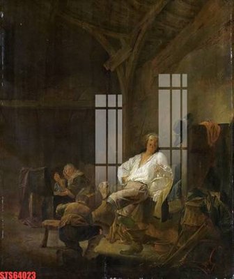 File in ấn chuyên nghiệp Tranh sơn dầu phương tây tổng hợp STS64023 (file gốc)