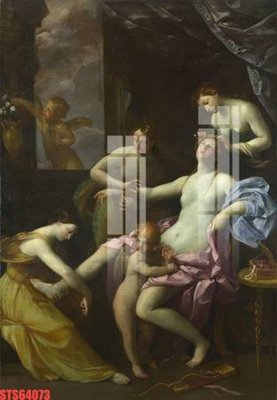 File in lụa Tranh sơn dầu phương tây tổng hợp STS64073 (chất lượng cao) Tranh sơn dầu phương tây tổng hợp STS64073