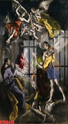 Ảnh gốc Tranh sơn dầu phương tây tổng hợp STS6414 (siêu chi tiết) để in ấn