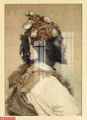 File tranh Tranh sơn dầu phương tây tổng hợp STS64505 (bản gốc) treo phòng ăn