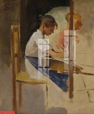 Download file gốc Tranh sơn dầu phương tây tổng hợp STS64520 (in lụa) hoa lá