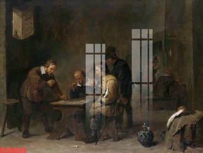 Ảnh gốc Tranh sơn dầu phương tây tổng hợp STS64533 (nét căng) in mica