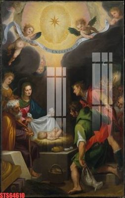 File tranh Tranh sơn dầu phương tây tổng hợp STS64610 (bản gốc) trang trí văn phòng