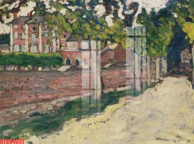 Hình ảnh file gốc in trần nhà Tranh sơn dầu phương tây tổng hợp STS64651