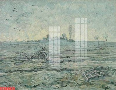 File in trần Tranh sơn dầu phương tây tổng hợp STS64820 (bản gốc) mây trời