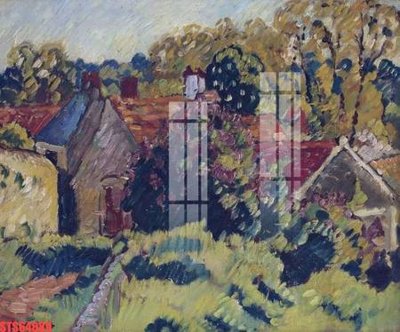 File in trần Tranh sơn dầu phương tây tổng hợp STS64889 (bản gốc) mây trời