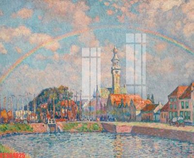 File ảnh Tranh sơn dầu phương tây tổng hợp STS64925 (gốc) trang trí khách sạn