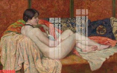 Tải file Tranh sơn dầu phương tây tổng hợp STS64940 (gốc) chủ đề hoa sen