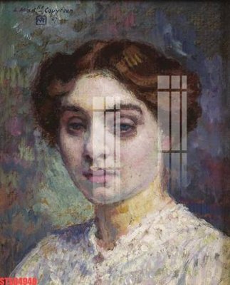 Download file tranh Tranh sơn dầu phương tây tổng hợp STS64948 (file gốc PSD)