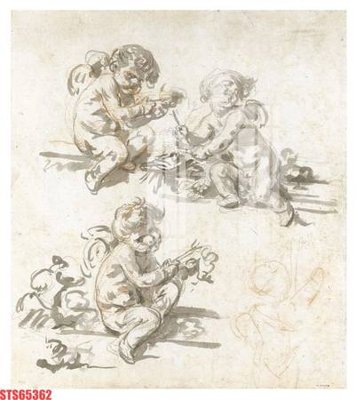 File PSD Tranh sơn dầu phương tây tổng hợp STS65362 (nguyên bản) cho thiết kế