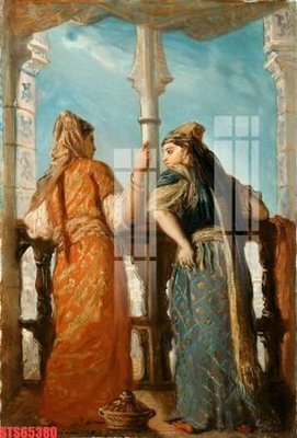 File gốc Tranh sơn dầu phương tây tổng hợp STS65380 (ảnh chi tiết) để in lụa