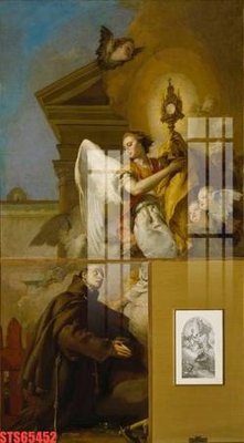 Tải file tranh Tranh sơn dầu phương tây tổng hợp STS65452 (gốc) tại Filetranh.com