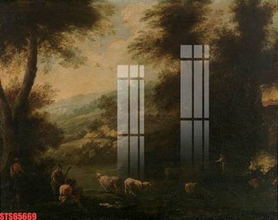 File tranh Tranh sơn dầu phương tây tổng hợp STS65669 (ảnh gốc) độc quyền