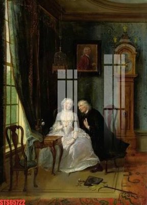 File tranh Tranh sơn dầu phương tây tổng hợp STS65722 (bản gốc) in lụa dán tường