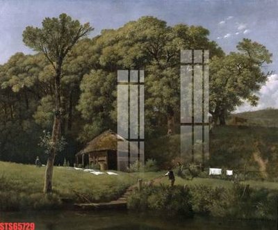 File PSD Tranh sơn dầu phương tây tổng hợp STS65729 (chất lượng in ấn)