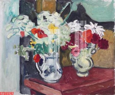 File gốc Tranh sơn dầu phương tây tổng hợp STS65747 (in lụa) tranh mã đáo