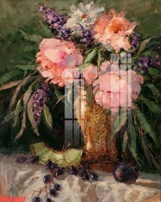 File in ấn cao cấp Tranh sơn dầu phương tây tổng hợp STS65857 (file gốc)