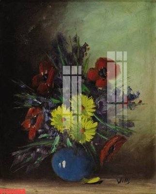 File ảnh Tranh sơn dầu phương tây tổng hợp STS65868 (gốc) in poster