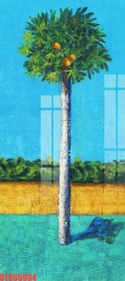 File in trần Tranh sơn dầu phương tây tổng hợp STS65934 (file gốc) hoa văn 3D