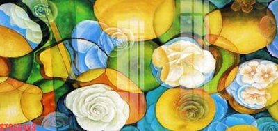 File tranh gốc Tranh sơn dầu phương tây tổng hợp STS66453 (bản quyền) file PSD