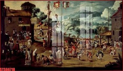 File ảnh Tranh sơn dầu phương tây tổng hợp STS66718 (gốc) in decal dán tường