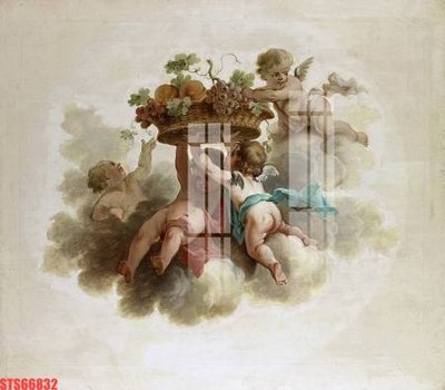 Chi tiết file gốc Tranh sơn dầu phương tây tổng hợp STS66832 (cho in tráng gương)