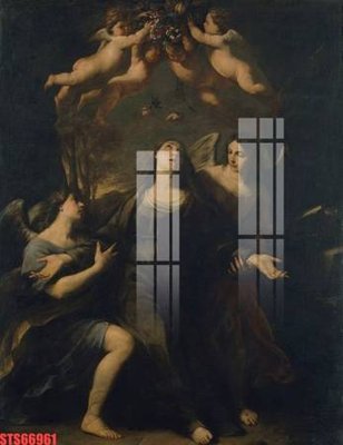 Chi tiết file tranh tráng gương Tranh sơn dầu phương tây tổng hợp STS66961 (ảnh gốc)