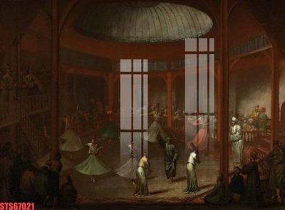 File PSD Tranh sơn dầu phương tây tổng hợp STS67021 (bản gốc) dễ dàng edit