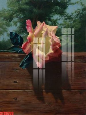 File in trần Tranh sơn dầu phương tây tổng hợp STS6703 (bản gốc) phong cảnh