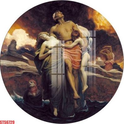 Download file gốc Tranh sơn dầu phương tây tổng hợp STS6729 (in lụa) tranh 3D