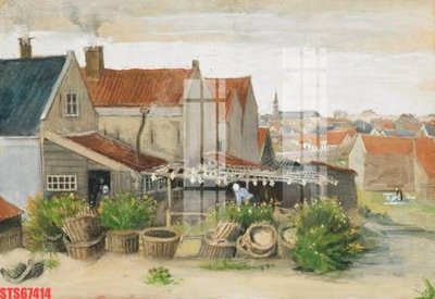 File tranh Tranh sơn dầu phương tây tổng hợp STS67414 (bản gốc) in lụa 3D