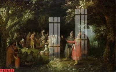 File gốc Tranh sơn dầu phương tây tổng hợp STS67482 (thiết kế) cho in ấn