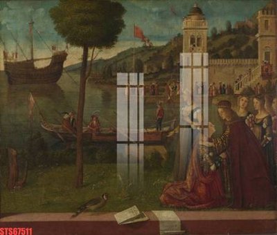 File tranh Tranh sơn dầu phương tây tổng hợp STS67511 (ảnh gốc) cho in ấn kỹ thuật số