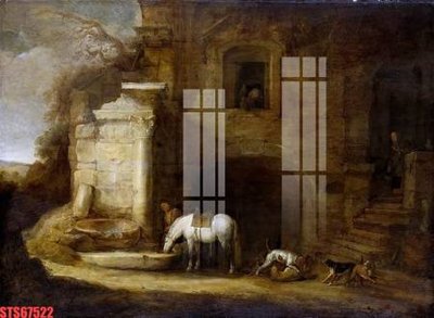 File in mica Tranh sơn dầu phương tây tổng hợp STS67522 (ảnh gốc) đẹp