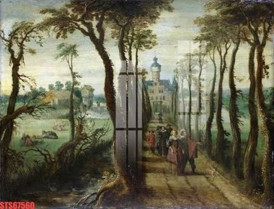 File tranh Tranh sơn dầu phương tây tổng hợp STS67560 (gốc) in vải canvas