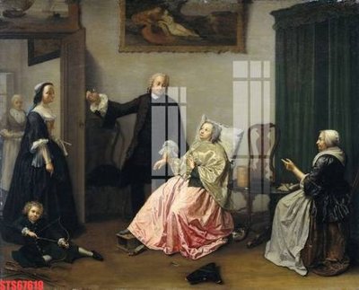 Tệp tin gốc Tranh sơn dầu phương tây tổng hợp STS67619 (dùng cho in ấn) chuyên nghiệp