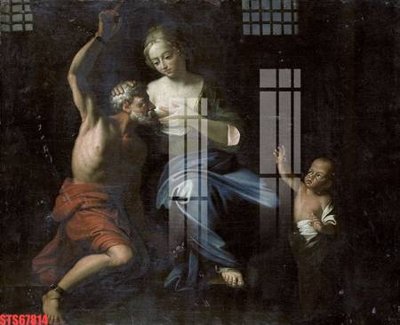 File tranh Tranh sơn dầu phương tây tổng hợp STS67814 (bản gốc) in lụa 5D