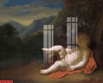 File in ấn Tranh sơn dầu phương tây tổng hợp STS67823 (bản gốc) sắc nét