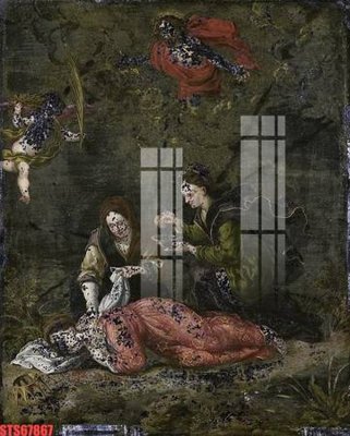 File tranh Tranh sơn dầu phương tây tổng hợp STS67867 (ảnh gốc) không bị mờ