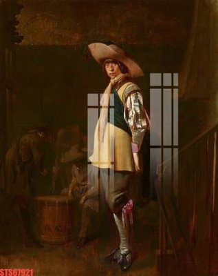 File tranh Tranh sơn dầu phương tây tổng hợp STS67921 (ảnh gốc) độ nét vượt trội