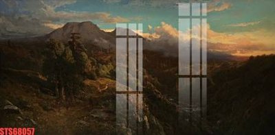 File tranh Tranh sơn dầu phương tây tổng hợp STS68057 (ảnh gốc) cho in ấn kỹ thuật số