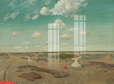 File ảnh Tranh sơn dầu phương tây tổng hợp STS68071 (gốc) in decal dán tường