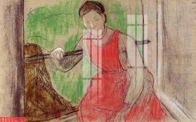 File tranh Tranh sơn dầu phương tây tổng hợp STS68290 (gốc) in vải canvas