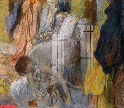 File tranh Tranh sơn dầu phương tây tổng hợp STS68366 (gốc) chủ đề trẻ em