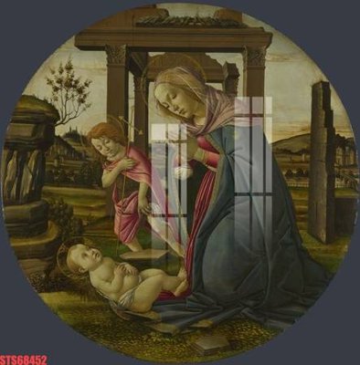 File gốc Tranh sơn dầu phương tây tổng hợp STS68452 (phiên bản chuẩn) để in ấn