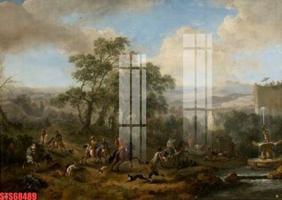 File tranh Tranh sơn dầu phương tây tổng hợp STS68489 (bản gốc) in canvas