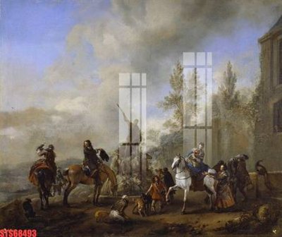 Tải file Tranh sơn dầu phương tây tổng hợp STS68493 (ảnh gốc) file TIFF